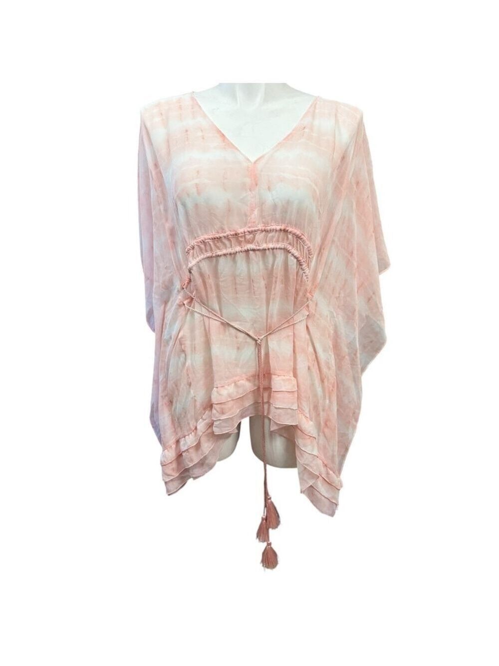 Lane Bryant Sheer‎ Top Size 22/24 Pink